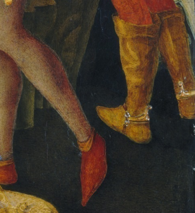 Benvenuto di Giovanni, The Adoration of the Magi, c. 1470/1475. Detail